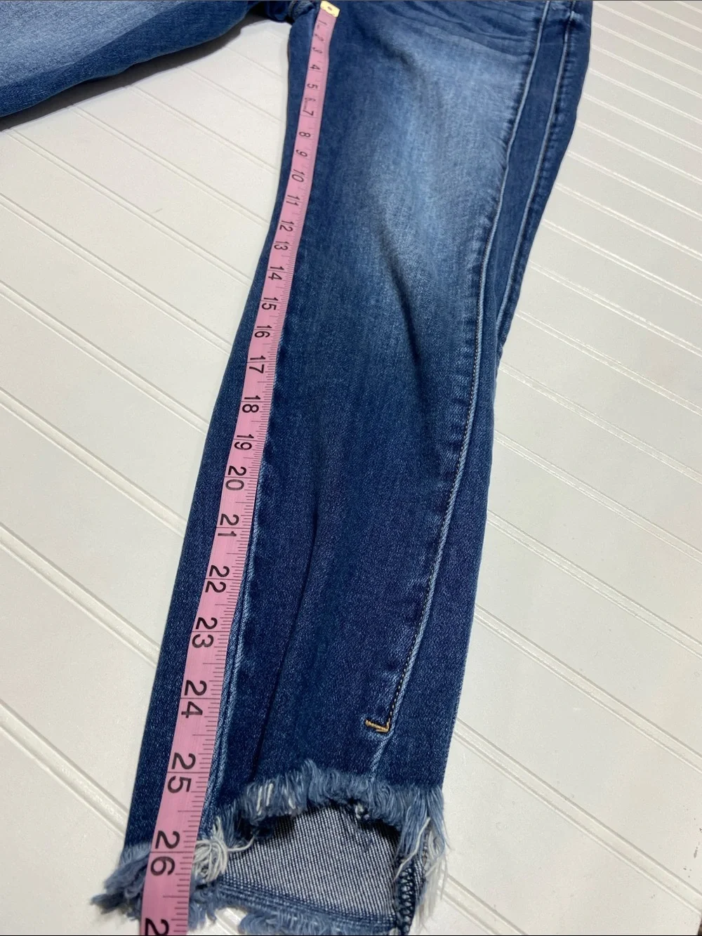 KanCan Sylvia High Rise Skinny Jeans Woman’s 29 Side Stripe Panel Western Chic